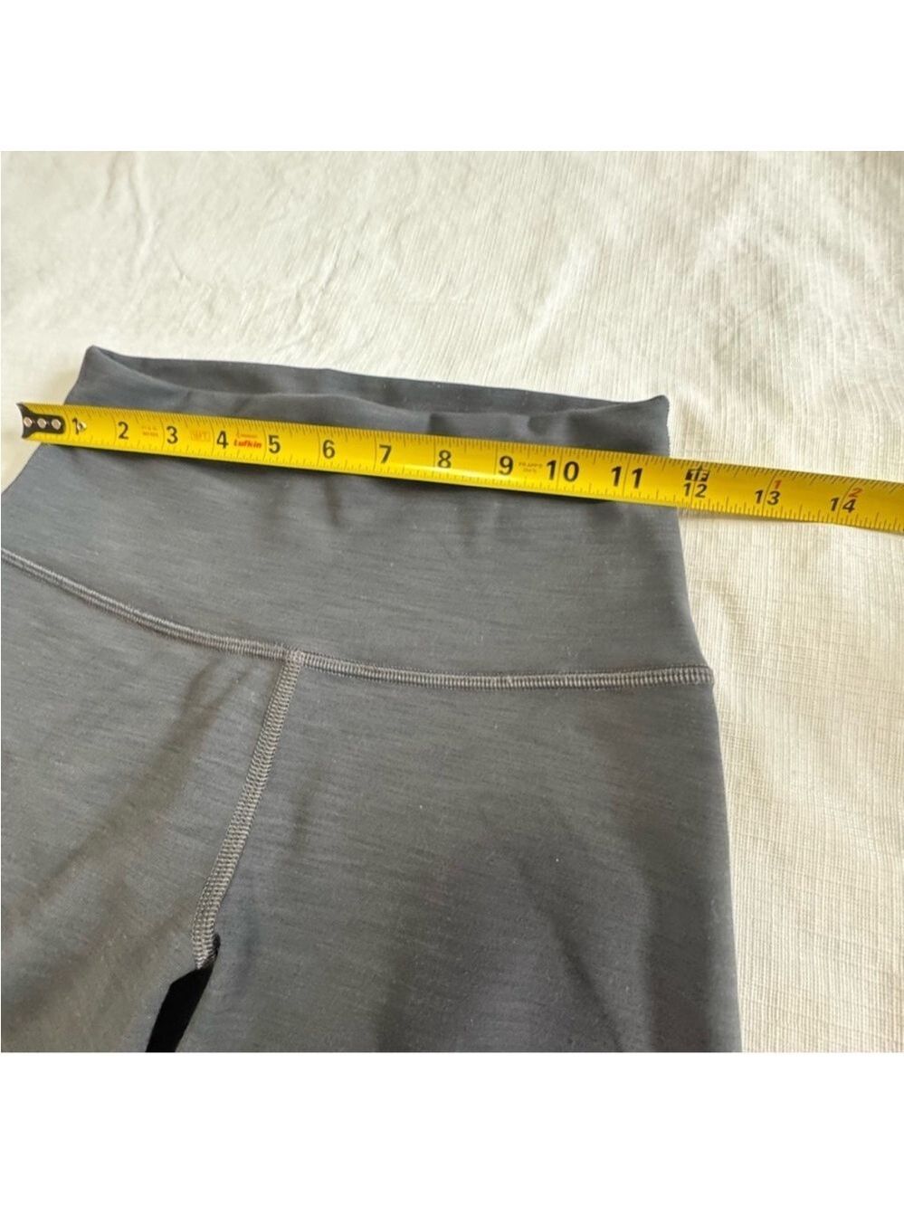 lululemon athletica Wunder Train High Rise Crop Dark Gray Leggings size 4 - Picture 5 of 8